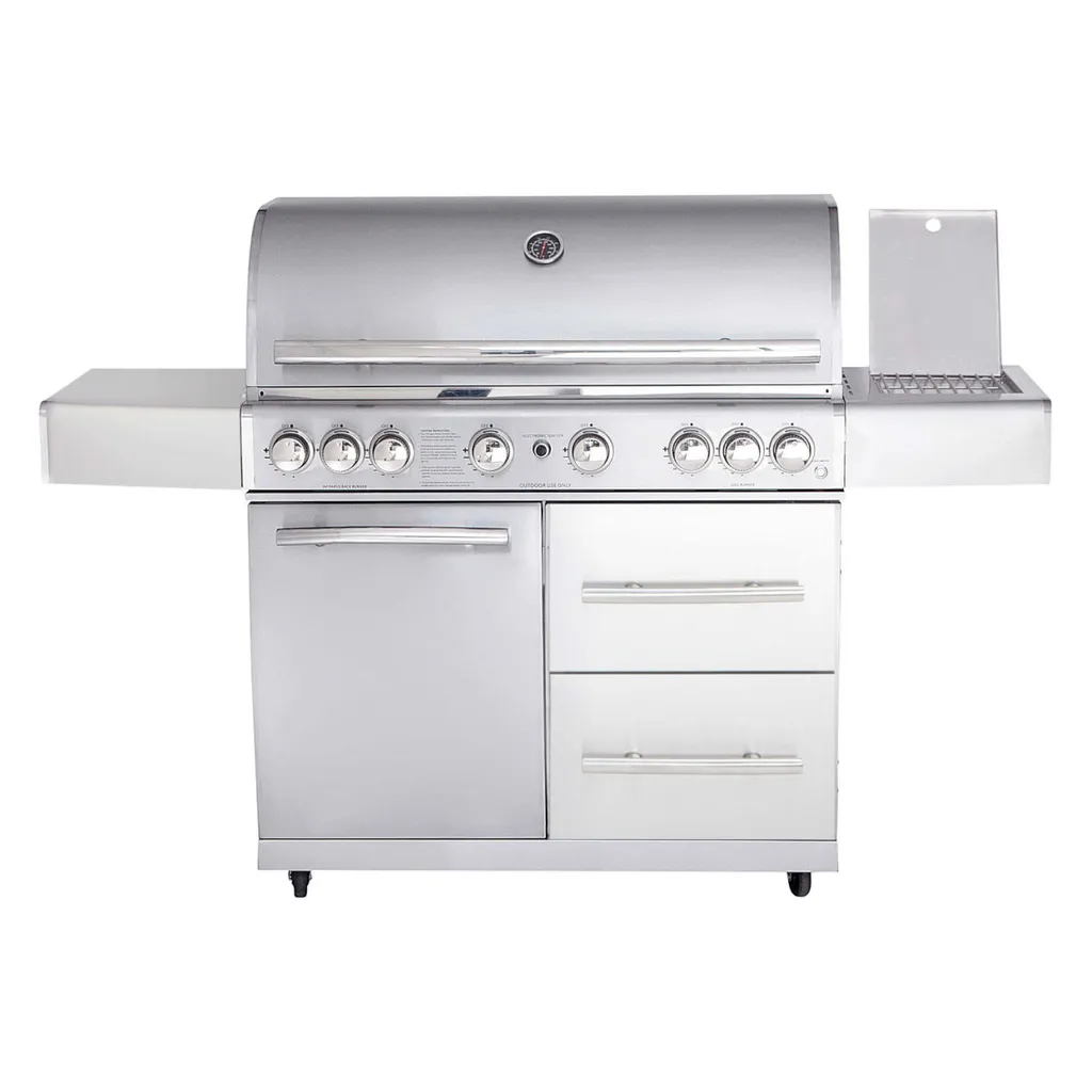 Allgrill Top-Line Modular CHEF XL Gasgrill 6 Brenner/Backburner/Schubladen